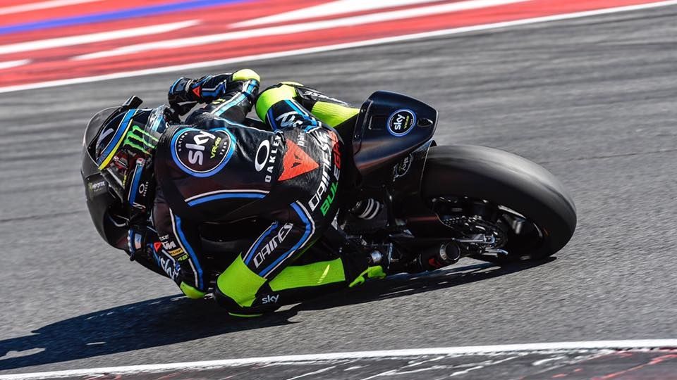 Nicolò Bulega prueba la Moto2