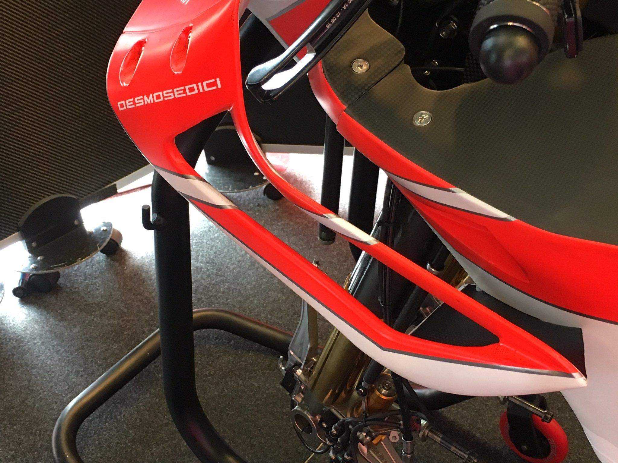 Nuevo carenado Ducati GP17