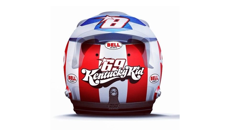 Casco 'Nicky Hayden', por Romain Grosjean