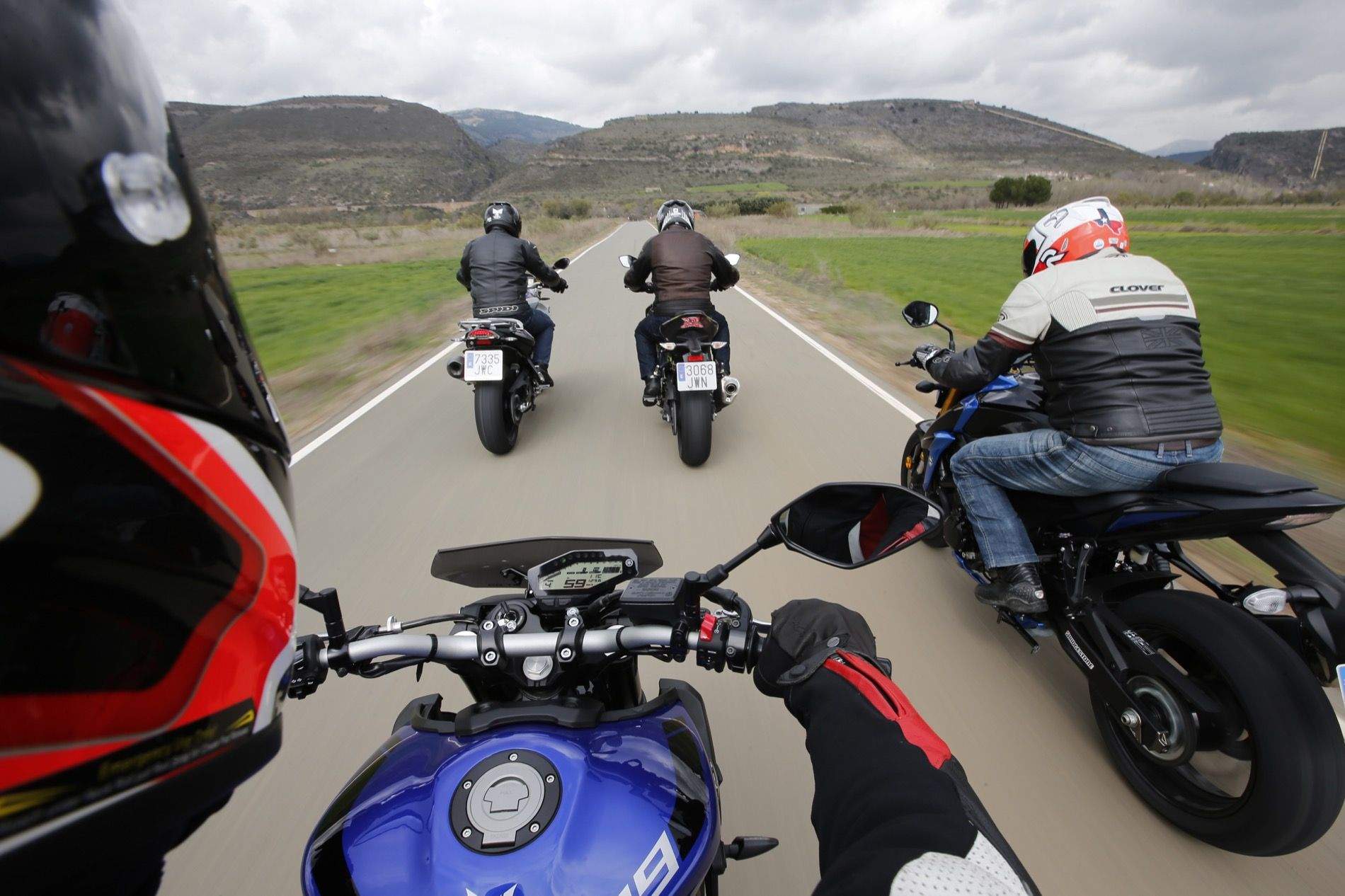 Comparativa Naked: Kawasaki Z900, Yamaha MT09, BMW F 800 R, Suzuki GSX-S 750