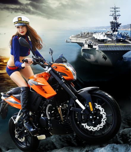 Copias descaradas de motos made in China