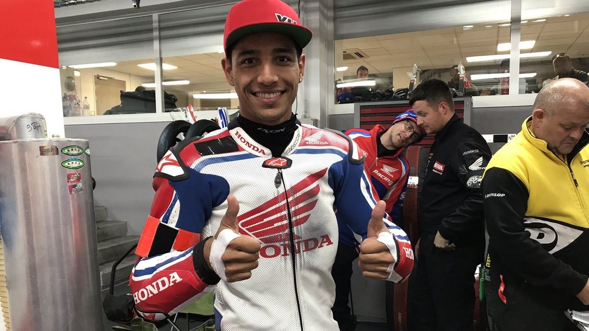 Yonny Hernández en la piel de Freddie Spencer