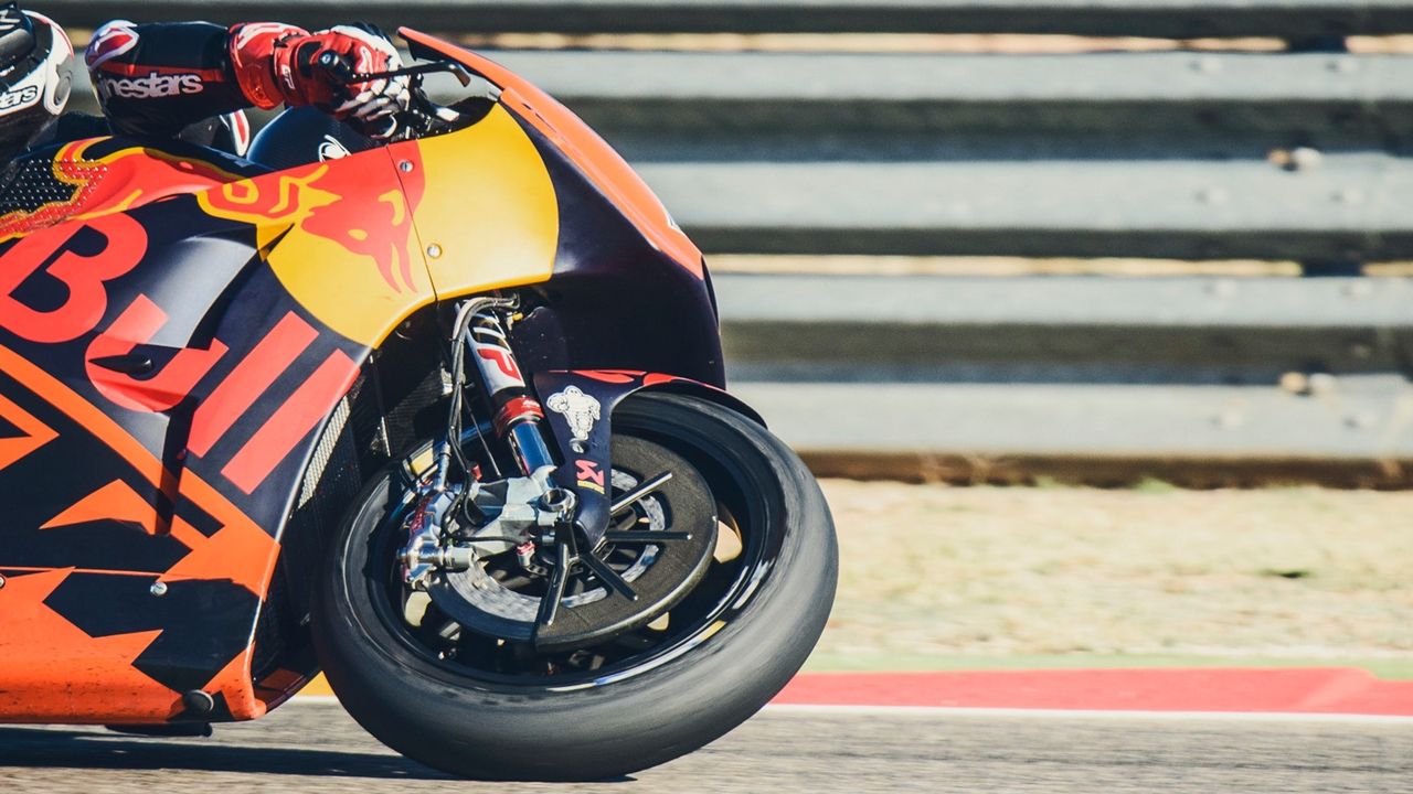 Markus Reiterberger con la KTM de MotoGP