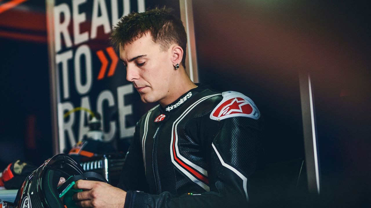 Markus Reiterberger con la KTM de MotoGP