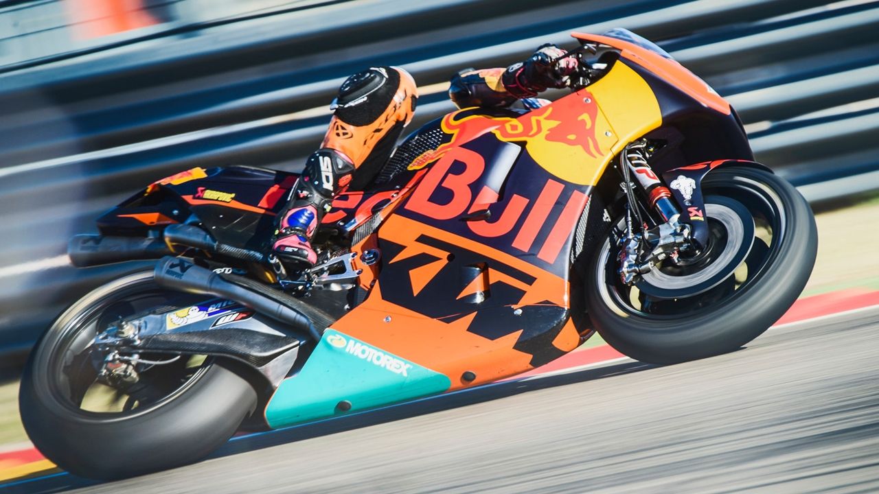 Markus Reiterberger con la KTM de MotoGP