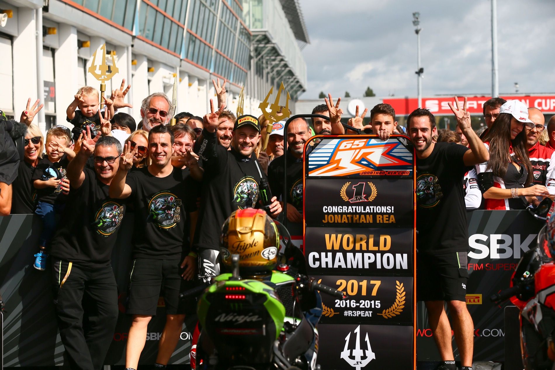 Jonathan Rea, Campeón del Mundo de SBK por tercera vez