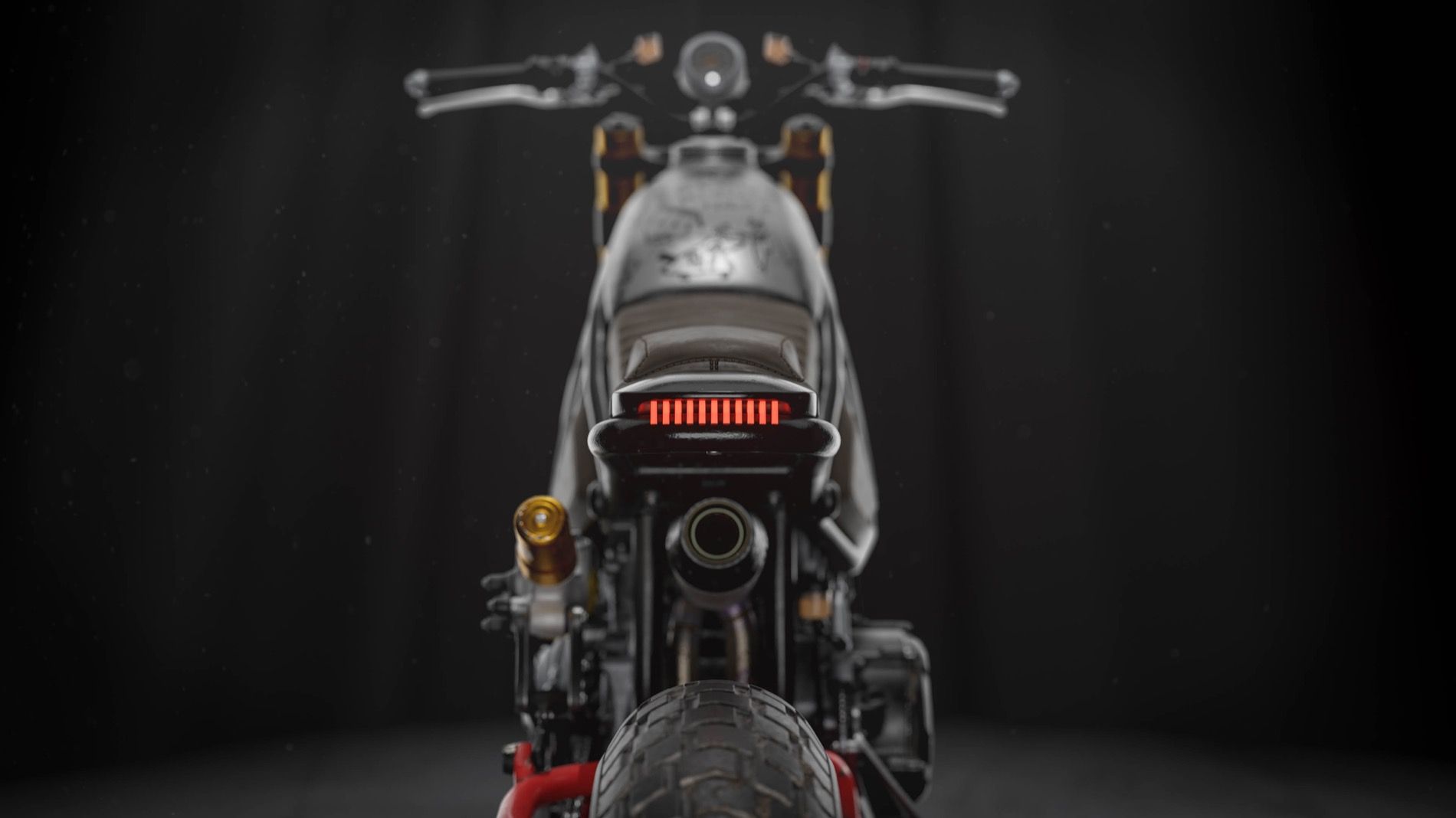 Naughty Quadro sobre la Ducati1299