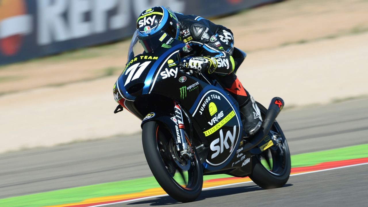 Dennis Foggia, campeón mundial junior Moto3 2017