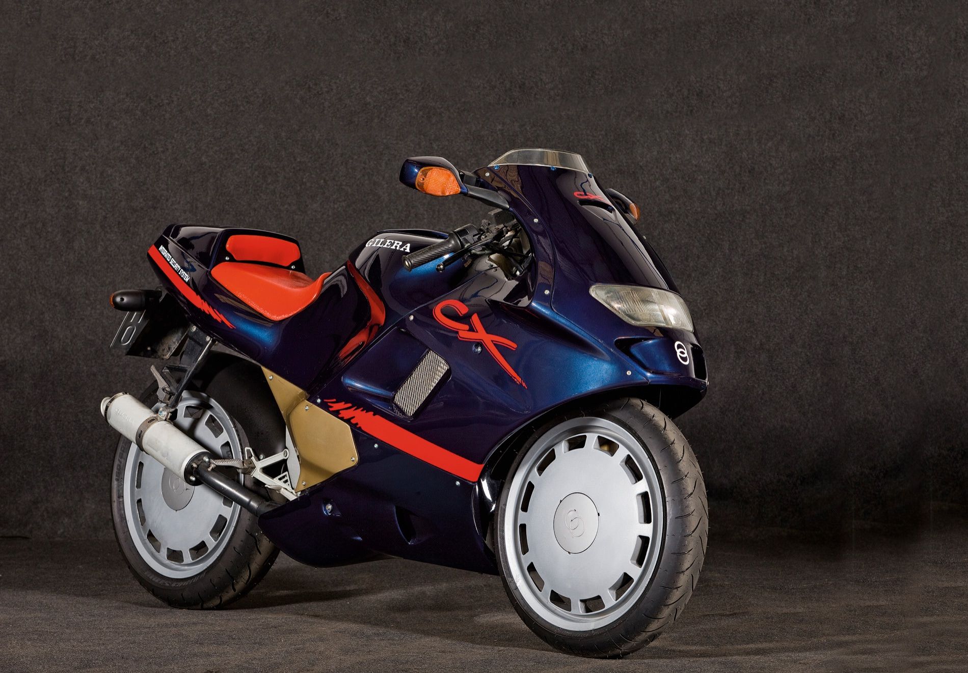 Gilera CX 1991, una show bike muy real