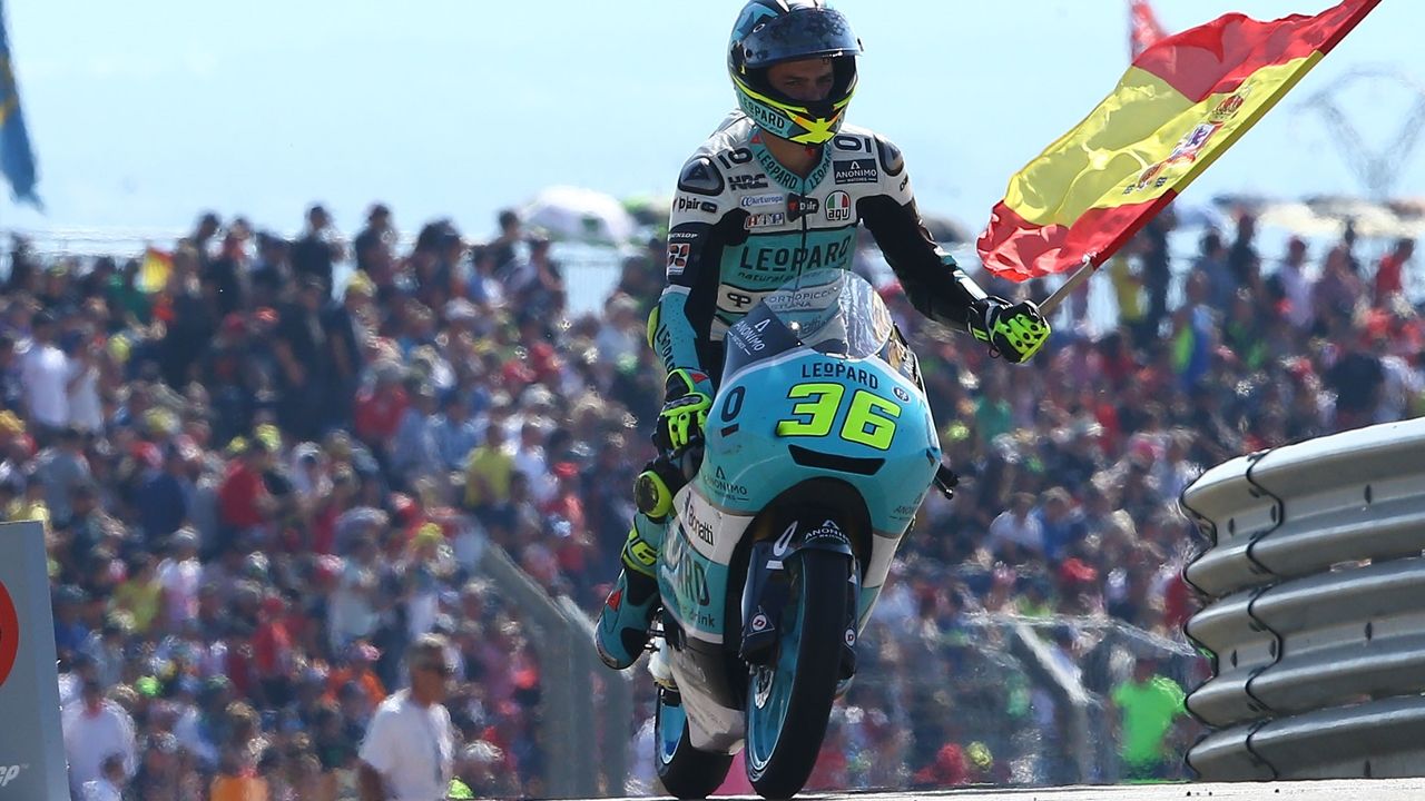 Joan Mir, campeón del mundo Moto3 2017