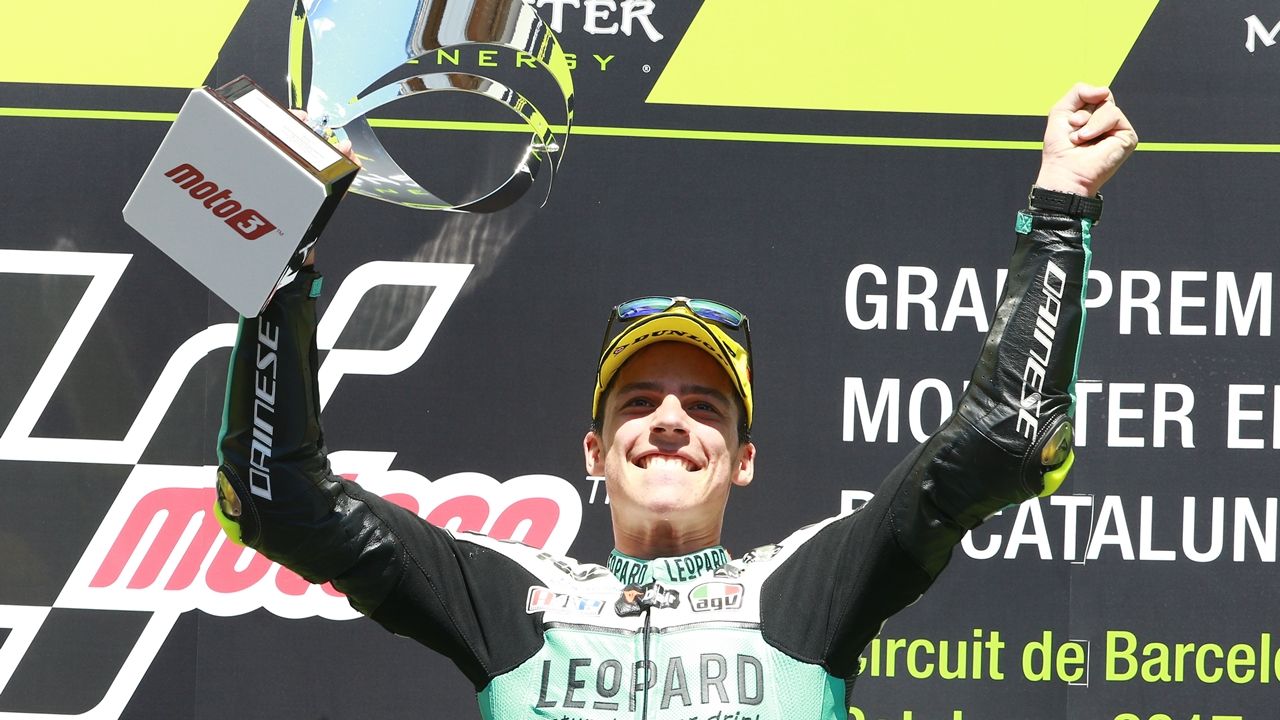 Joan Mir, campeón del mundo Moto3 2017