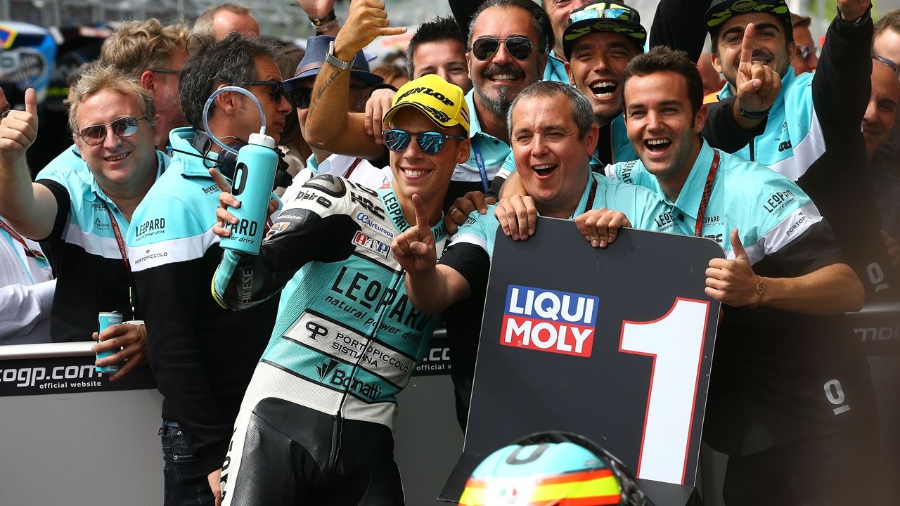 Joan Mir, campeón del mundo Moto3 2017