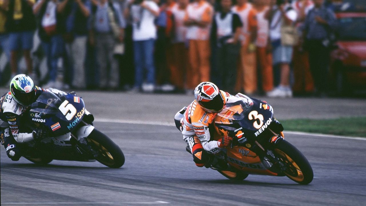 Álex Crivillé, campeón del mundo de 500cc
