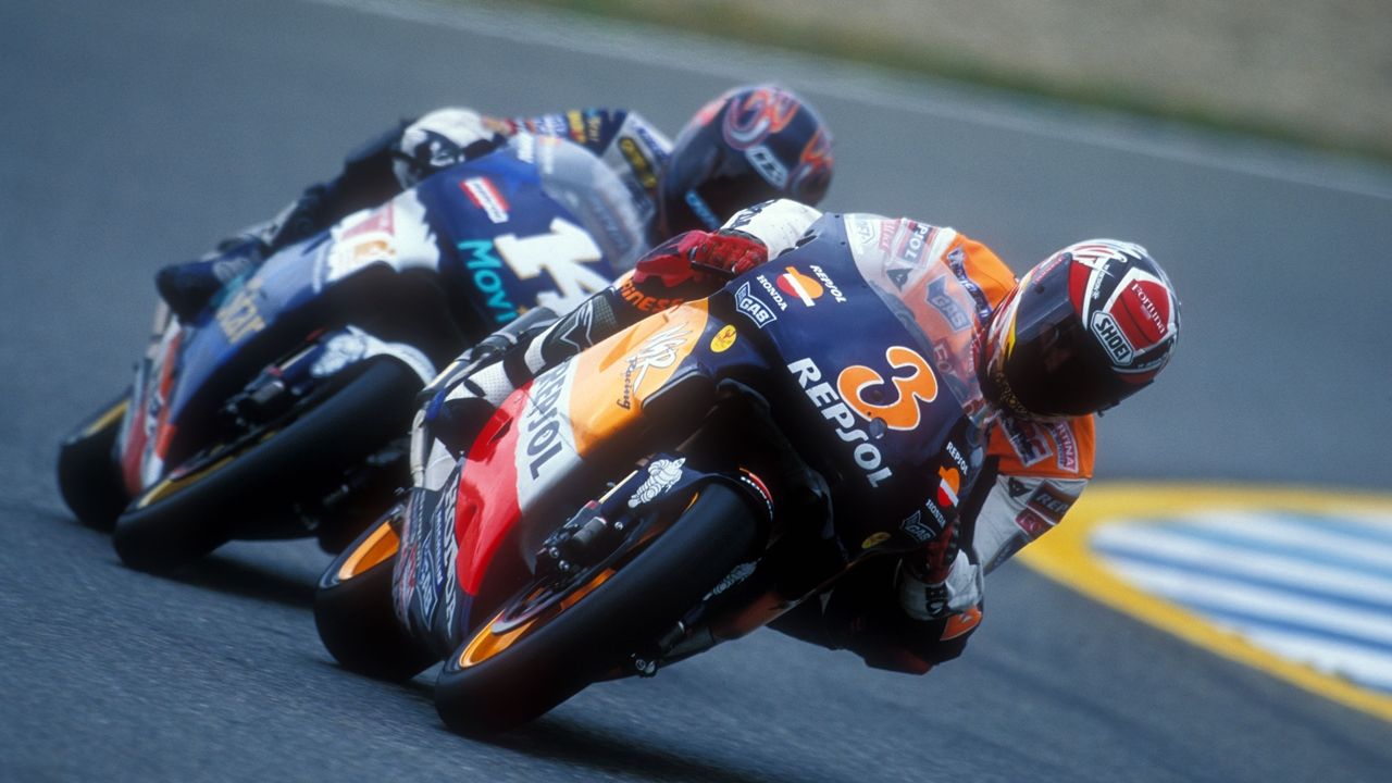 Álex Crivillé, campeón del mundo de 500cc