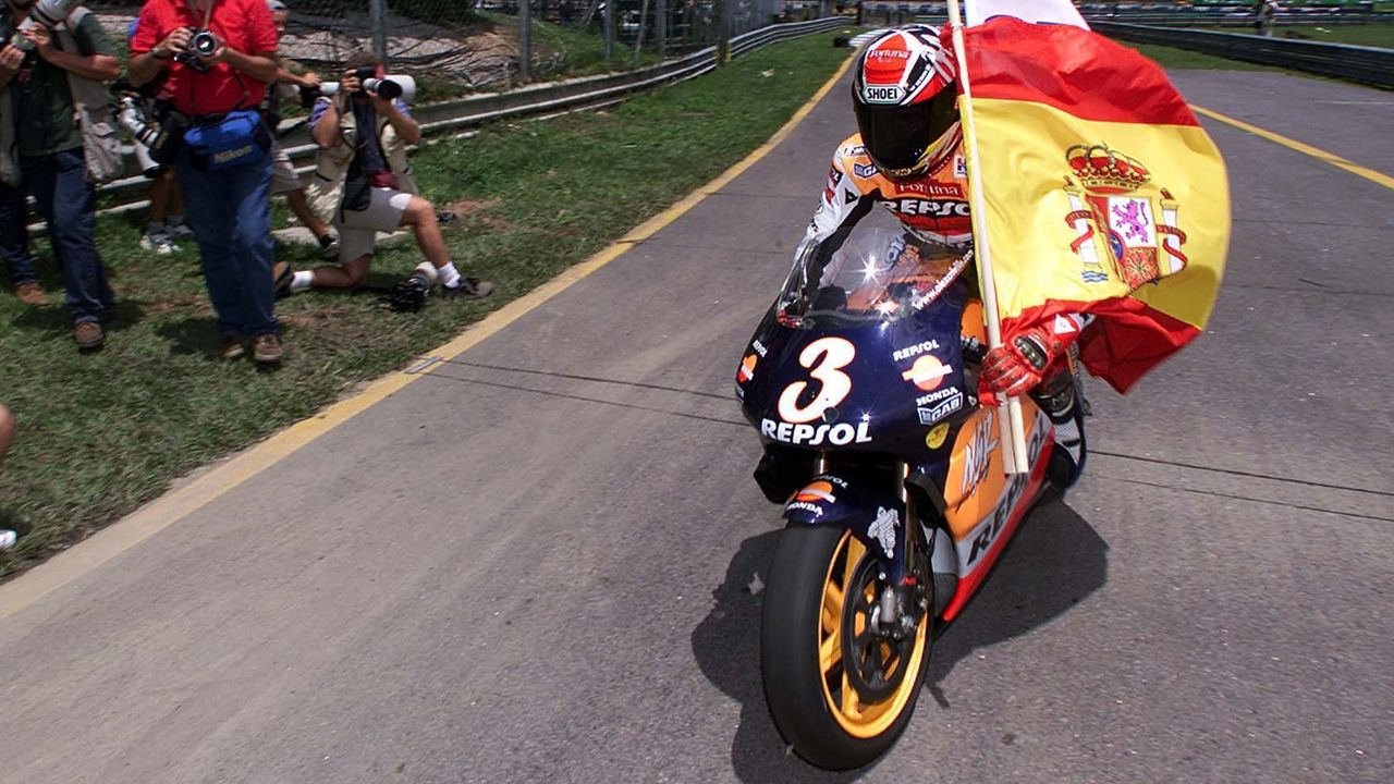 Álex Crivillé, campeón del mundo de 500cc