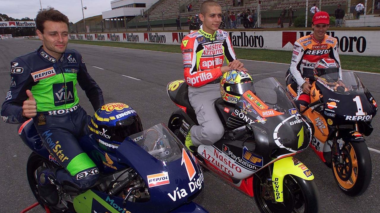 Álex Crivillé, campeón del mundo de 500cc