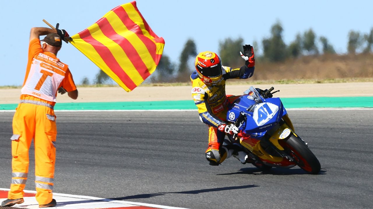 Marc García, campeón del mundo de Supersport 300