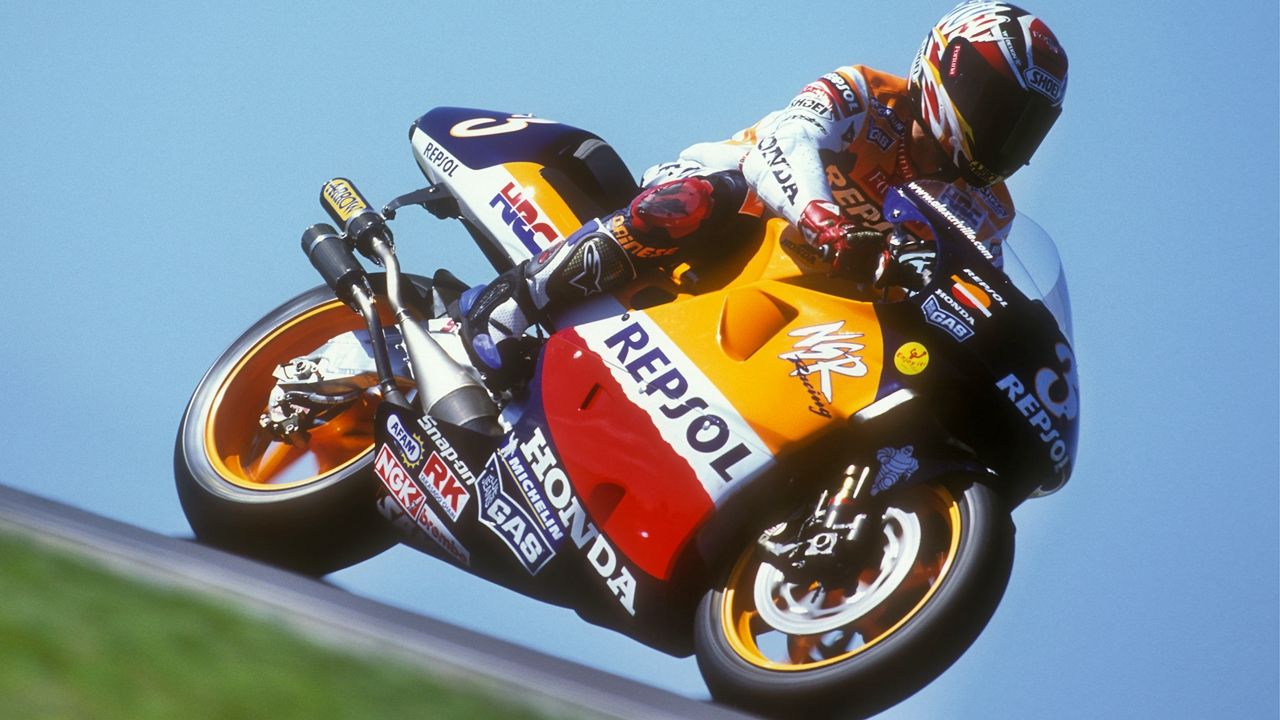 Álex Crivillé, campeón del mundo de 500cc