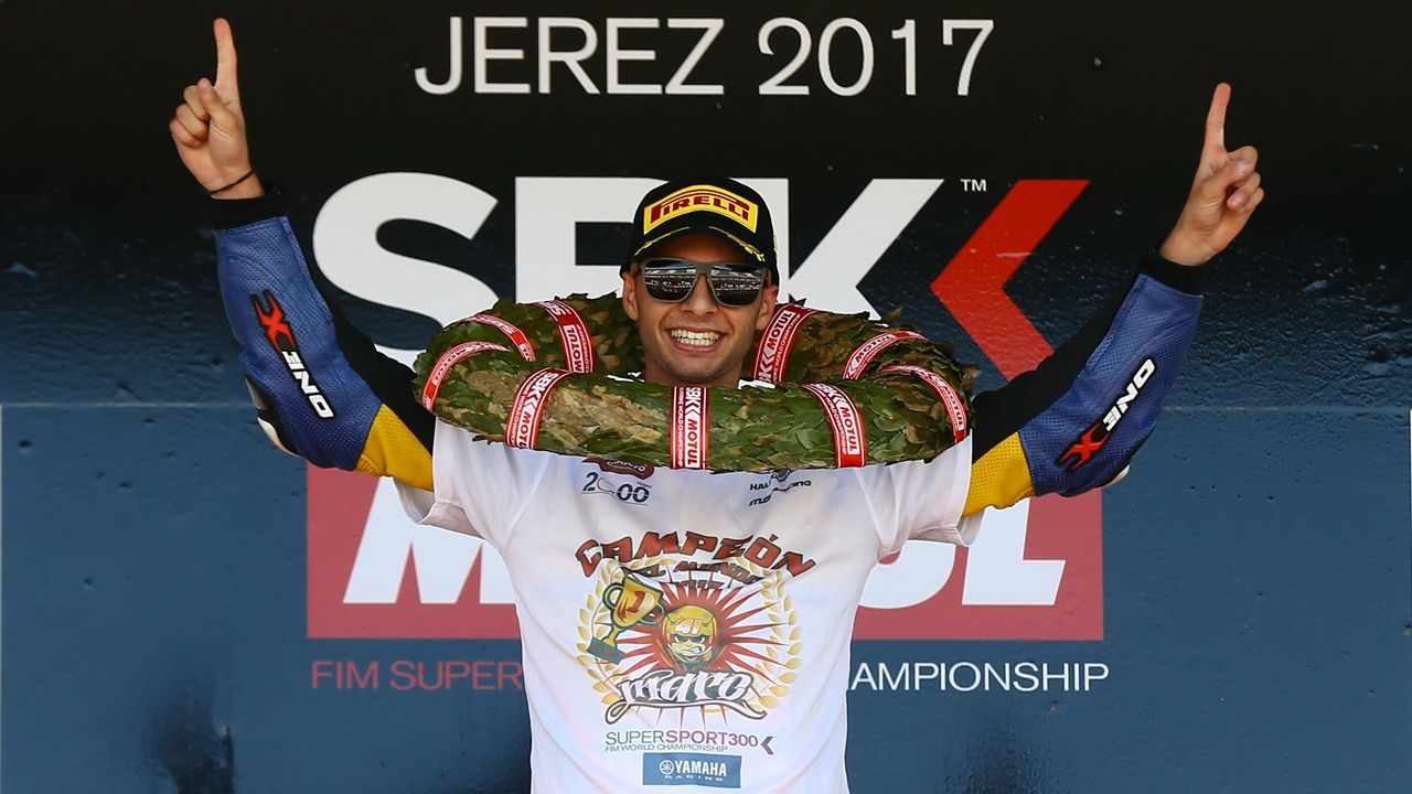 Marc García, campeón del mundo de Supersport 300