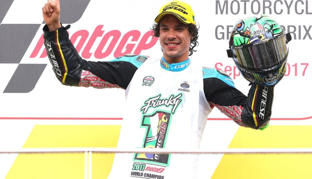 Franco Morbidelli, campeón de Moto2 2017