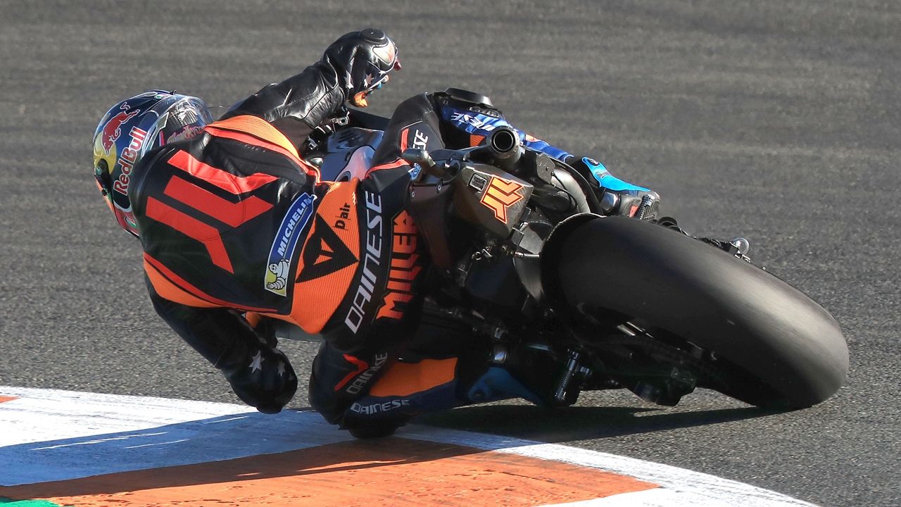 Los pilotos de MotoGP 2018, en Valencia