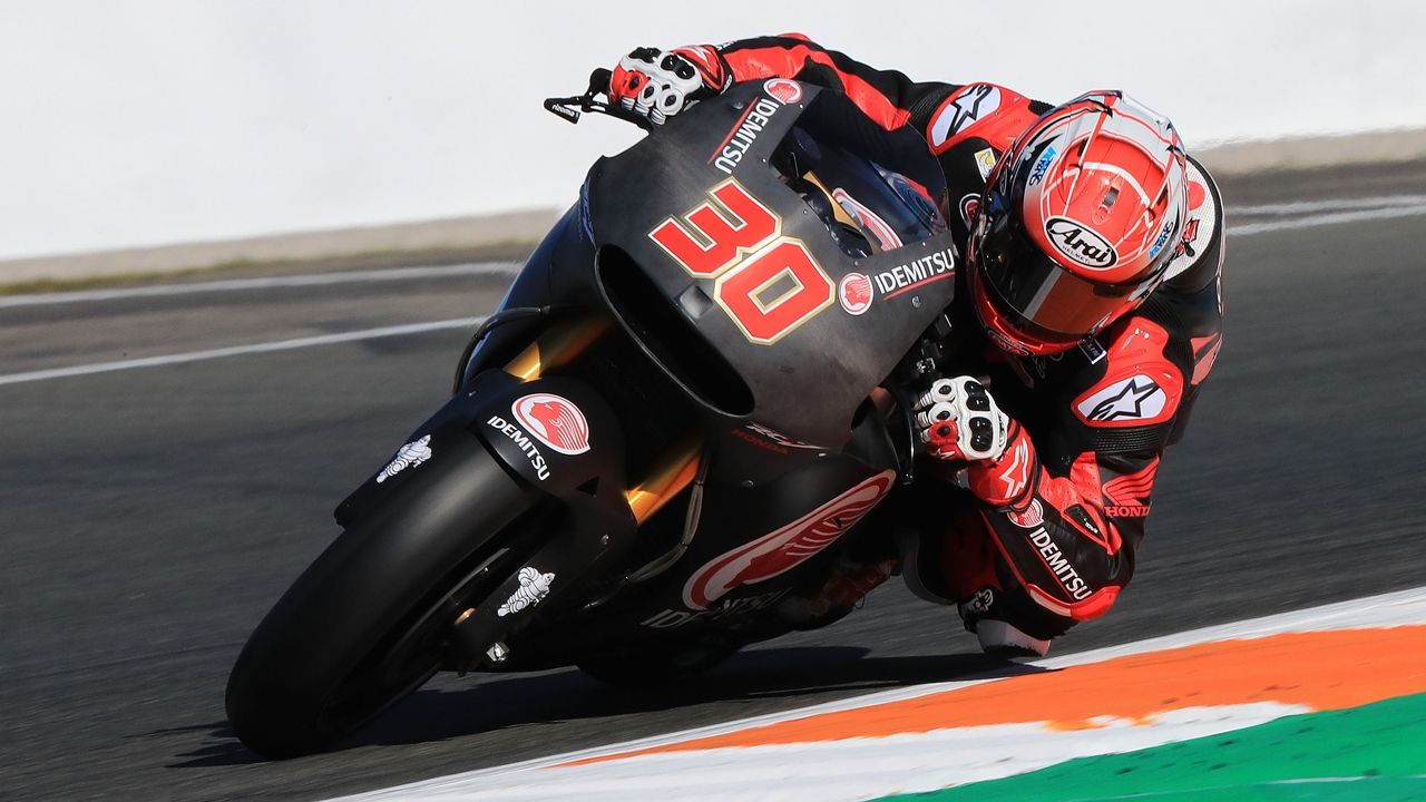 Los pilotos de MotoGP 2018, en Valencia