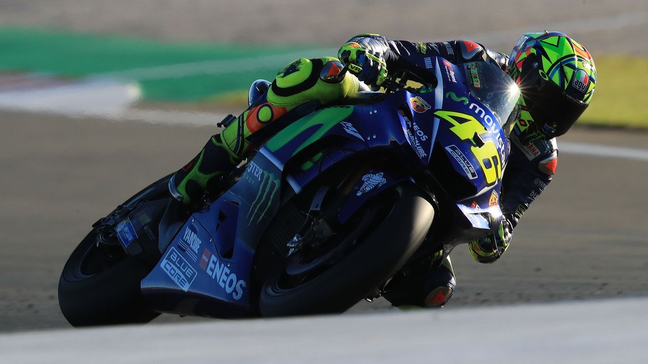 Los pilotos de MotoGP 2018, en Valencia