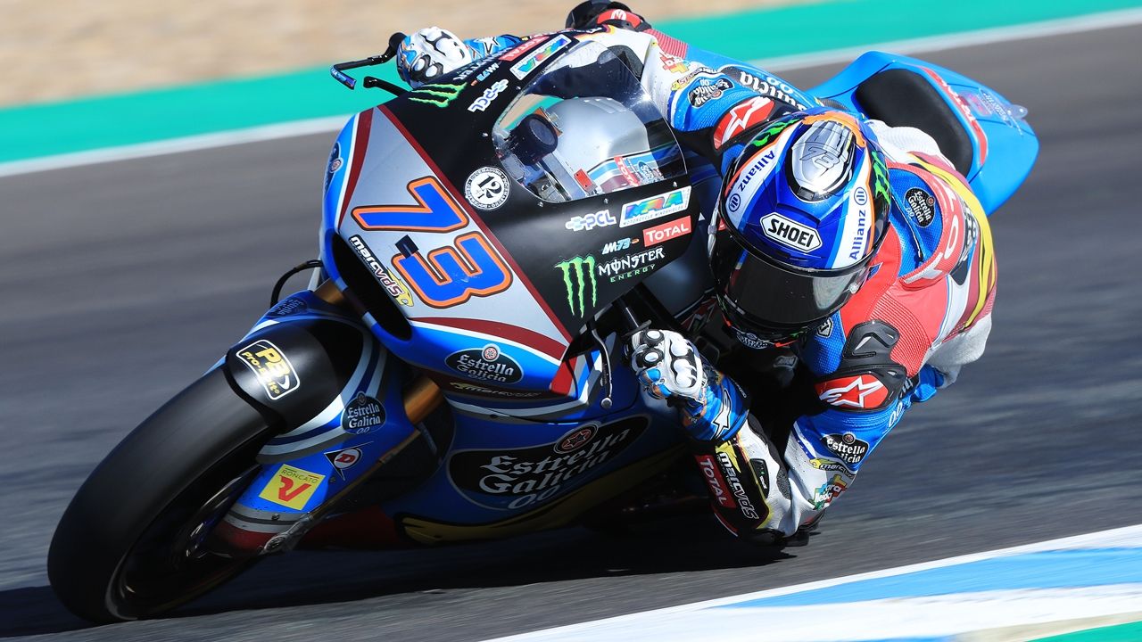 Los pilotos de Moto2 2018, en Jerez