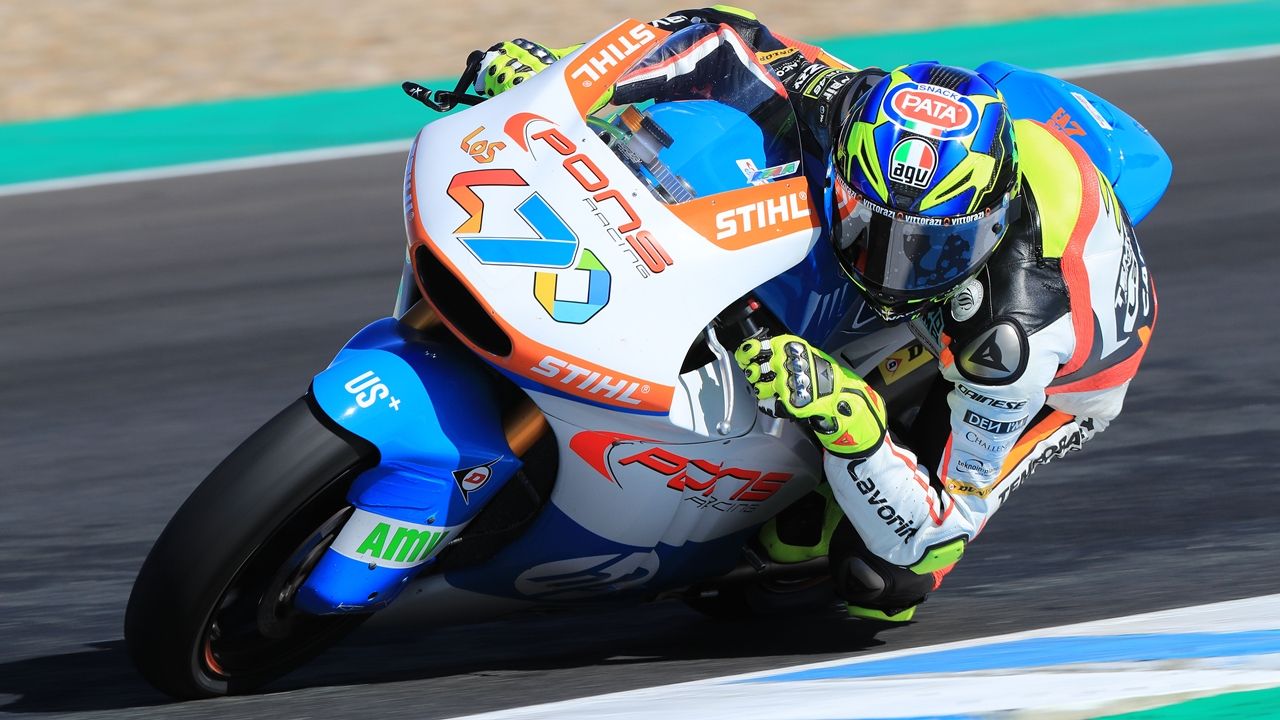 Los pilotos de Moto2 2018, en Jerez