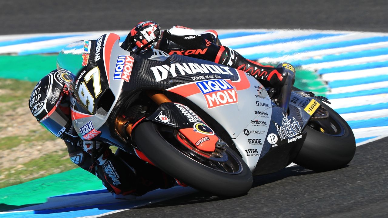 Los pilotos de Moto2 2018, en Jerez