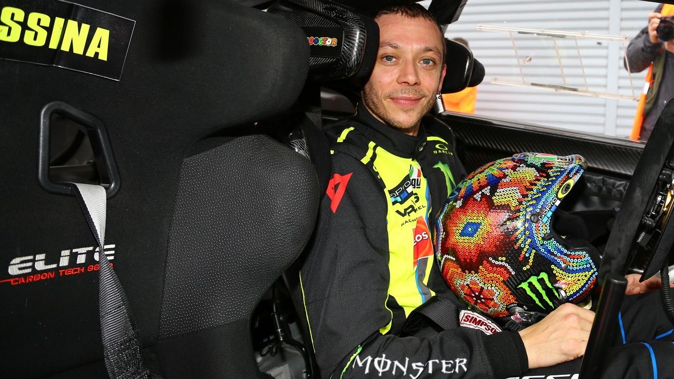 Valentino Rossi en el Monza Rally Show 2017