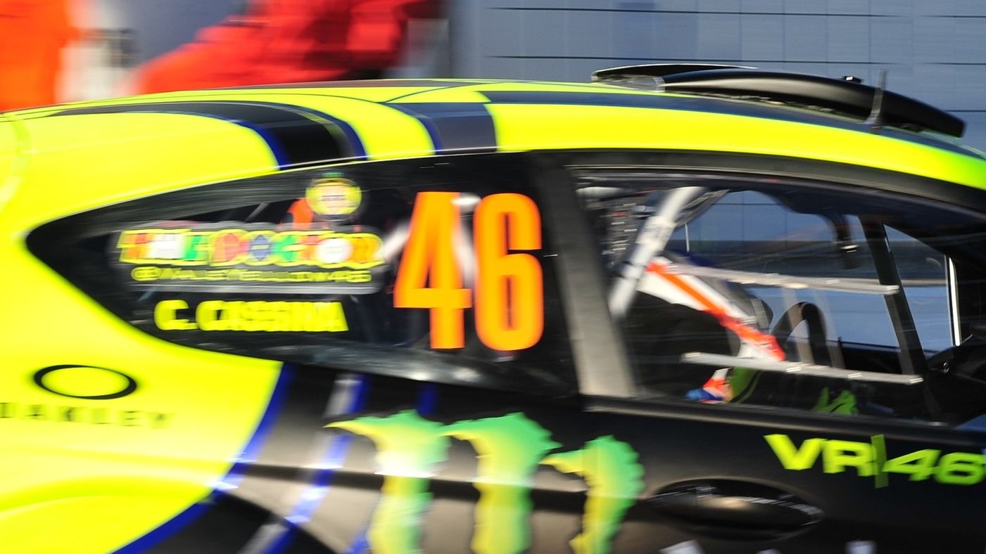 Valentino Rossi en el Monza Rally Show 2017