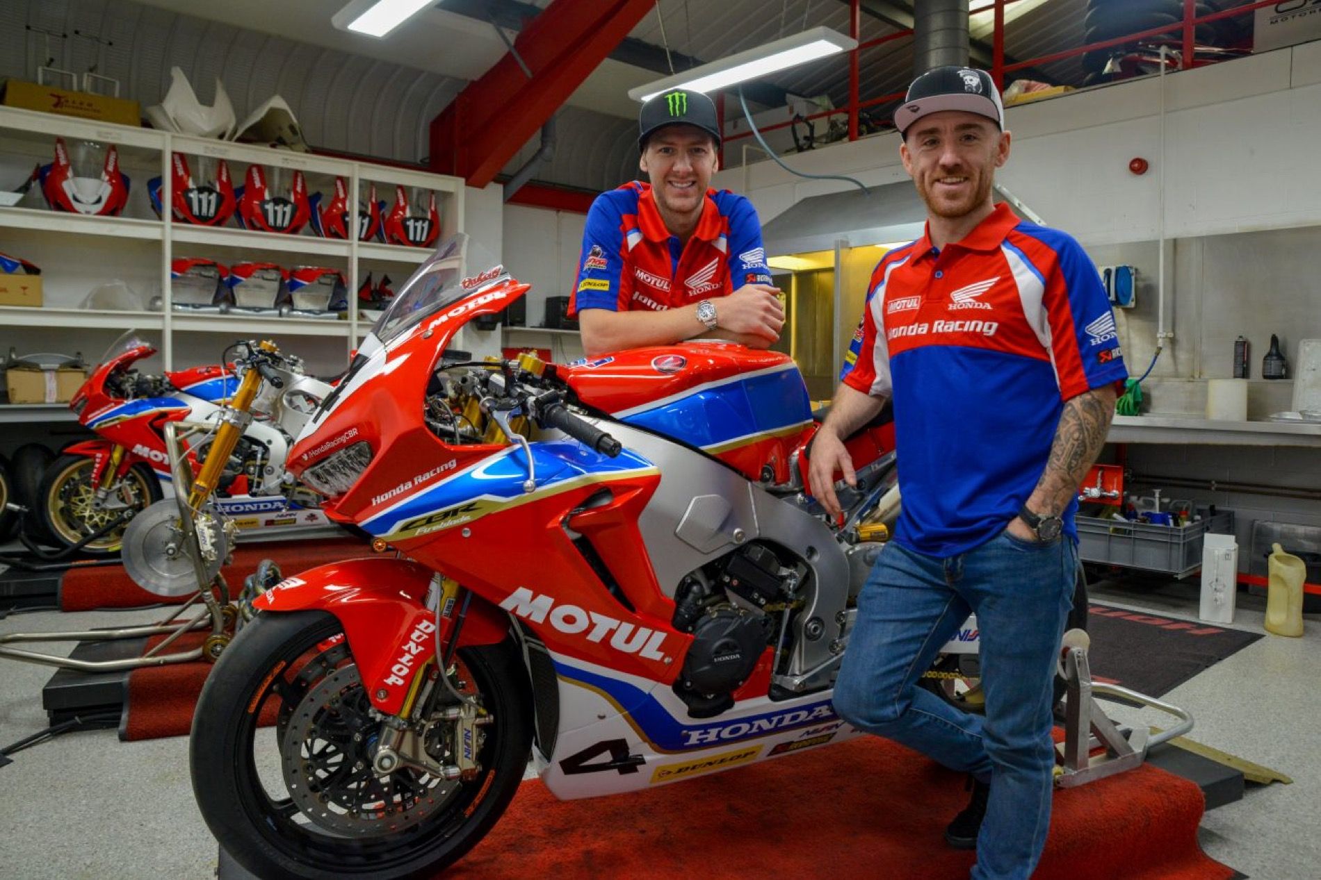 Equipo Honda Racing para Road Races