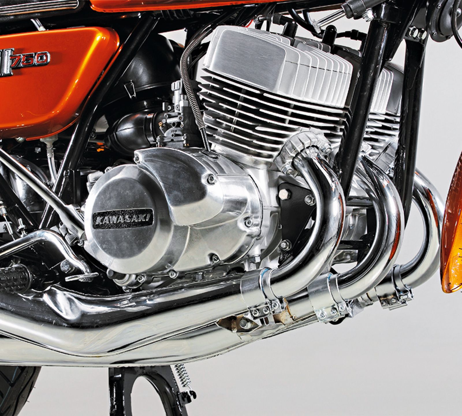 Kawasaki H2 750, la 750cc dos tiempos