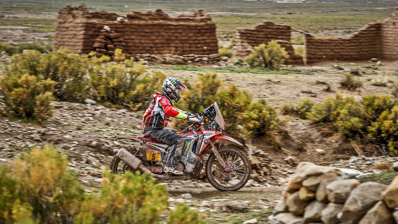 Joan Barreda en el Dakar 2018