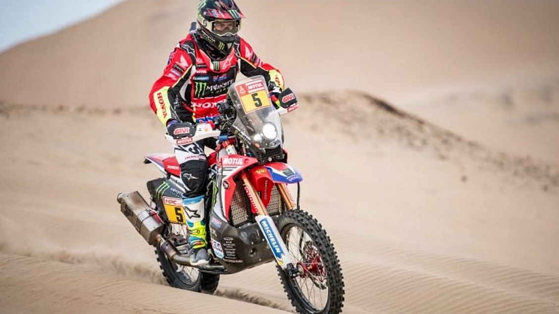 Joan Barreda en el Dakar 2018