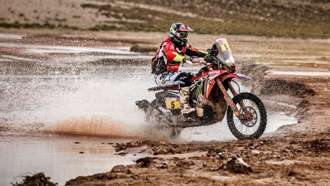 Joan Barreda en el Dakar 2018