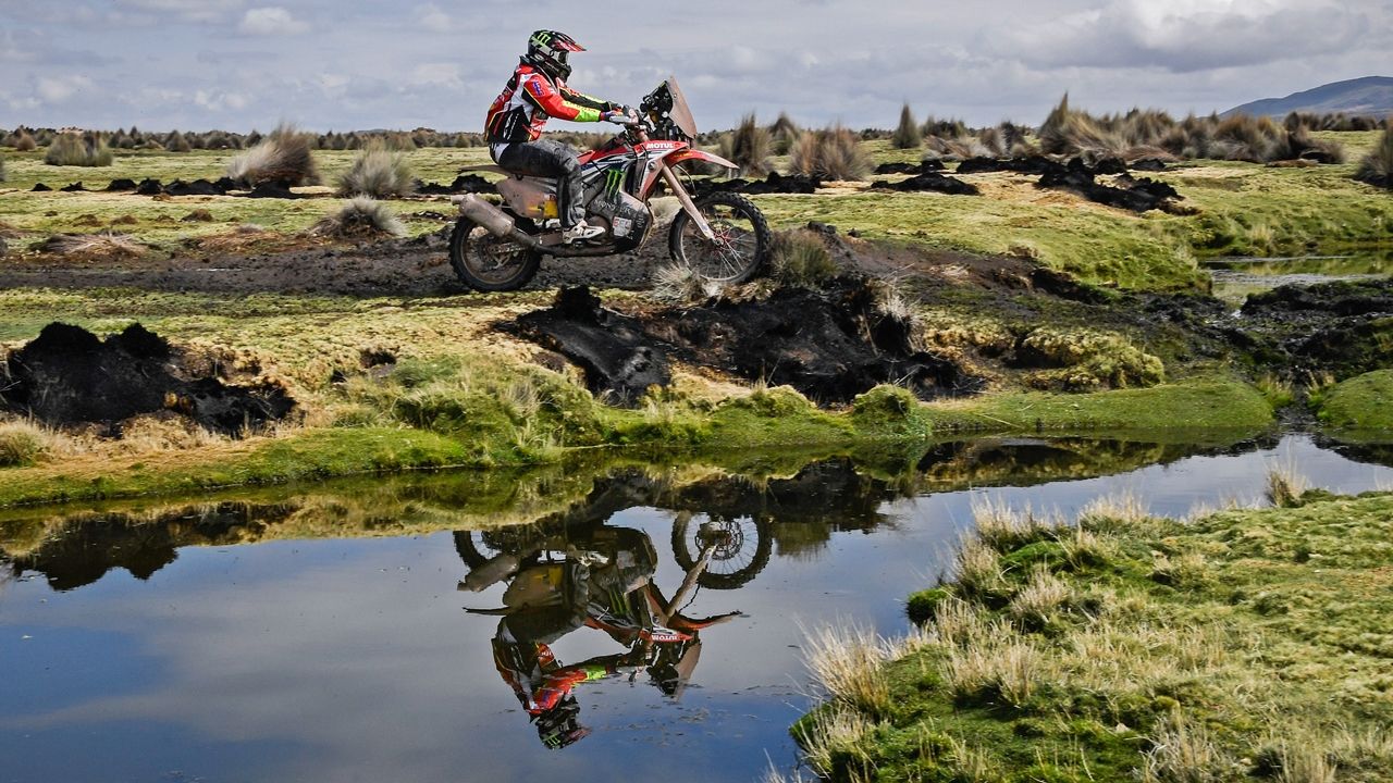 Joan Barreda en el Dakar 2018