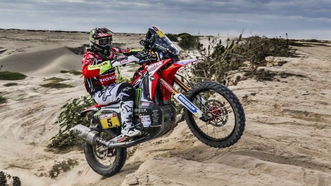 Joan Barreda en el Dakar 2018