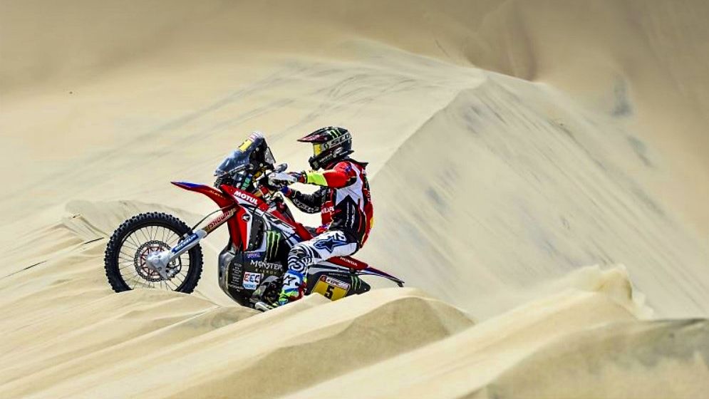 Joan Barreda en el Dakar 2018