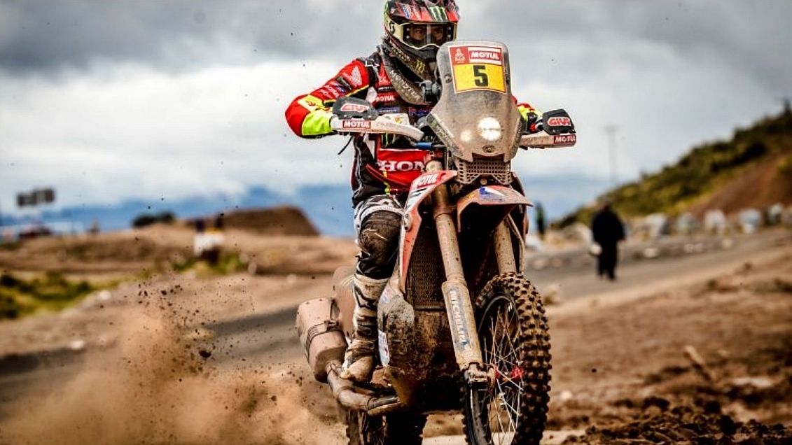 Joan Barreda en el Dakar 2018