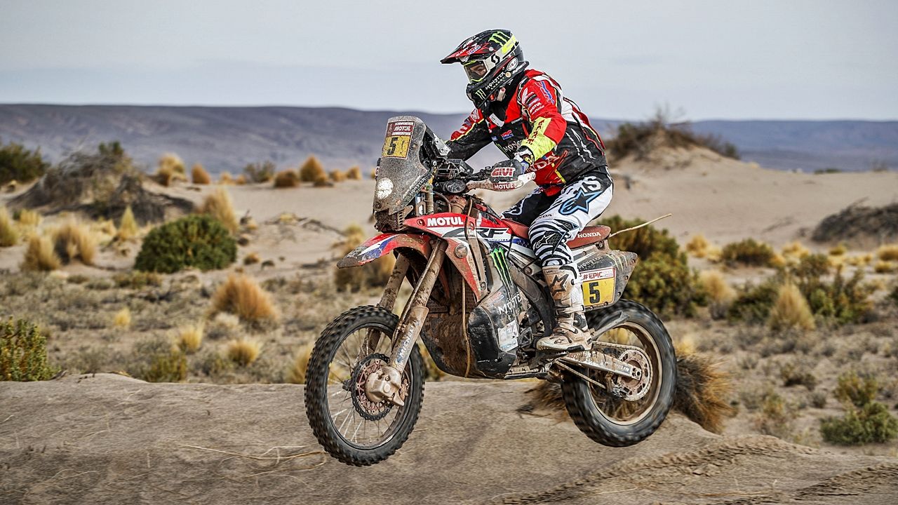 Joan Barreda en el Dakar 2018