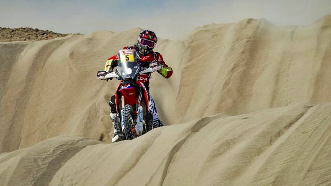 Joan Barreda en el Dakar 2018