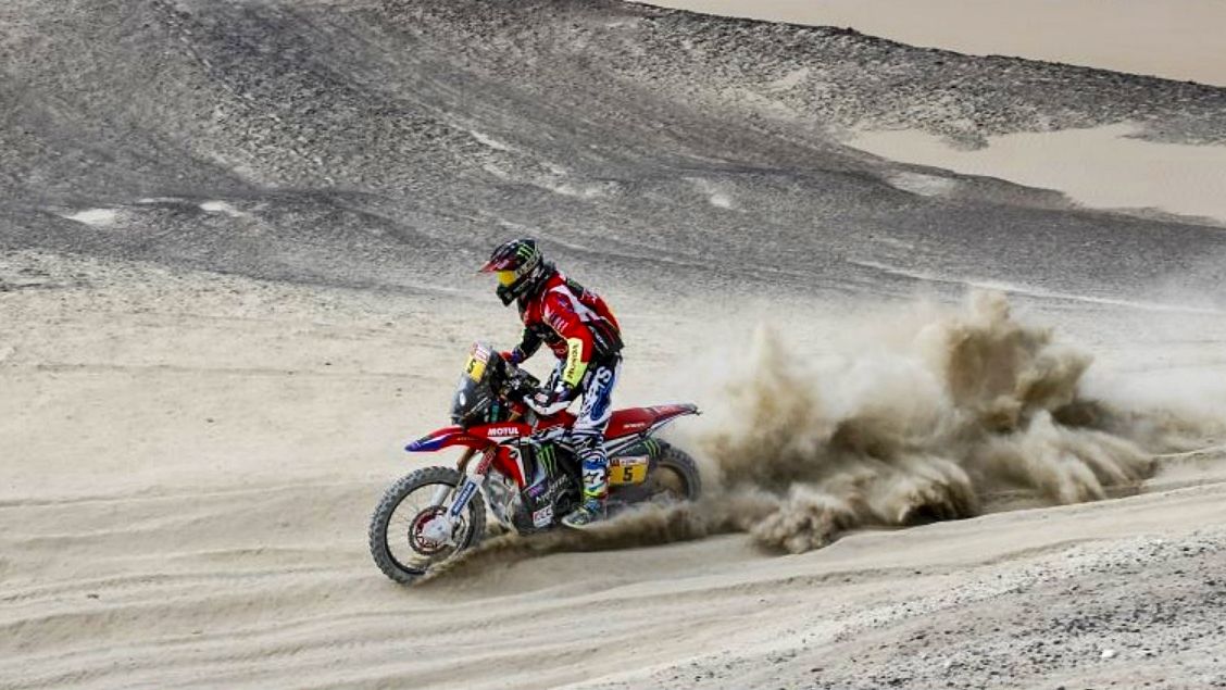 Joan Barreda en el Dakar 2018