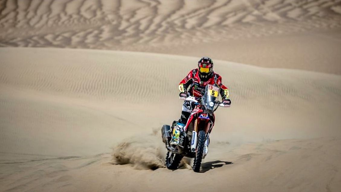 Joan Barreda en el Dakar 2018