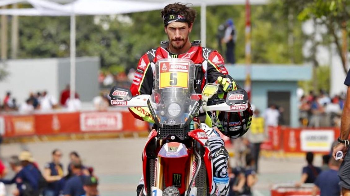 Joan Barreda en el Dakar 2018
