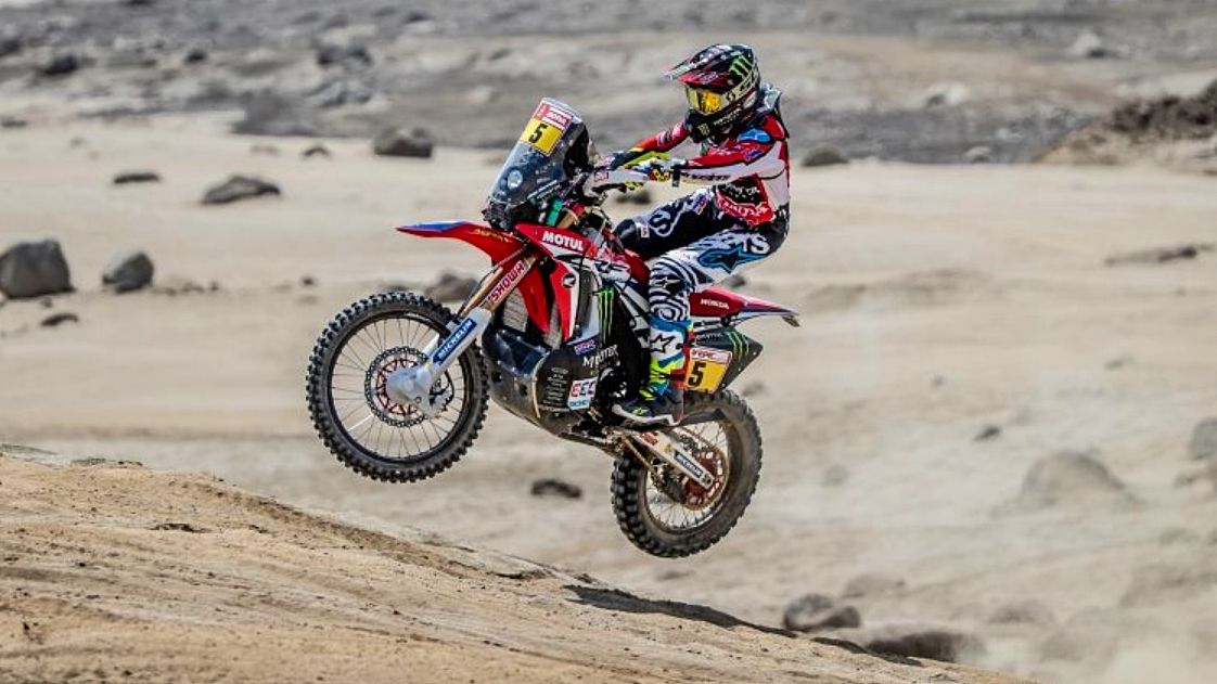 Joan Barreda en el Dakar 2018