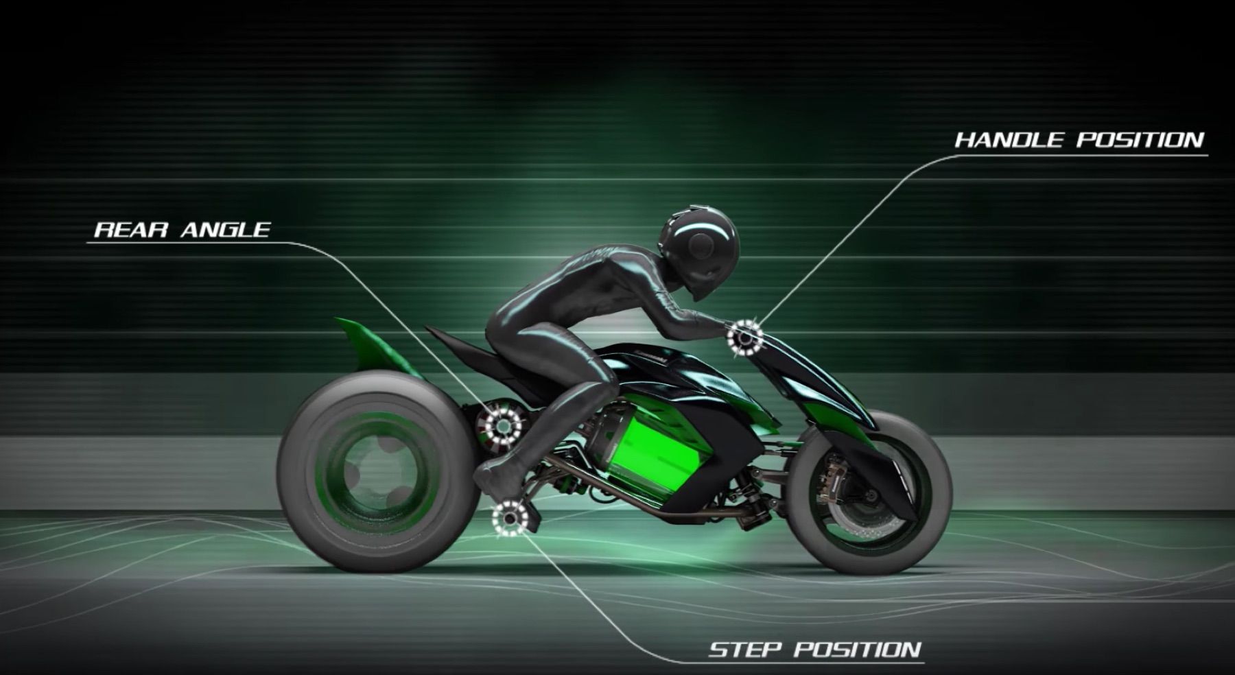 Kawasaki J Concept, tres ruedas para el futuro