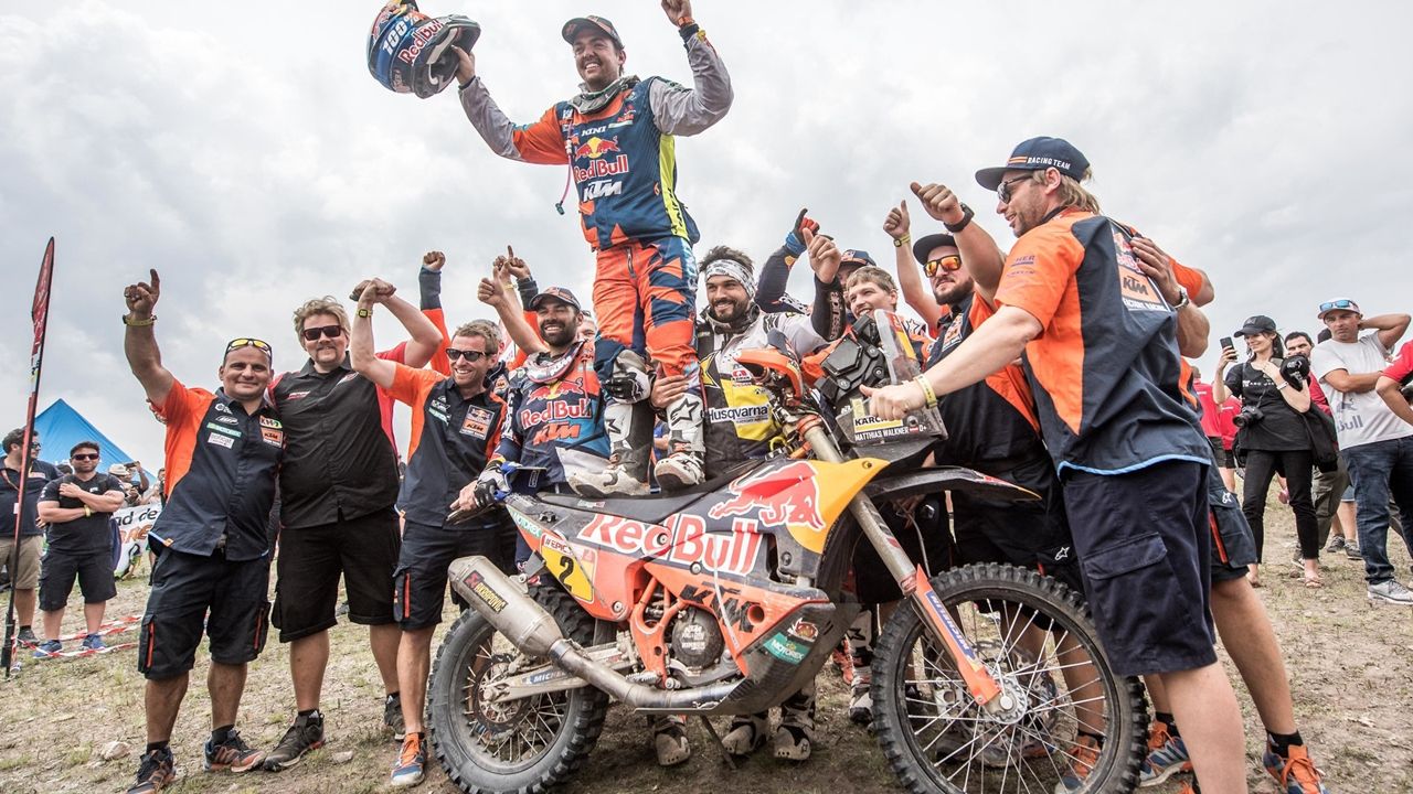 Matthias Walkner, de MX3 al Dakar
