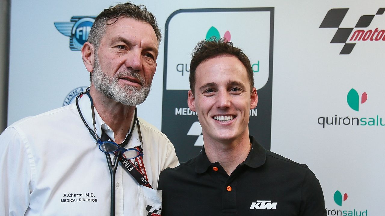 Reconocimiento médico en MotoGP